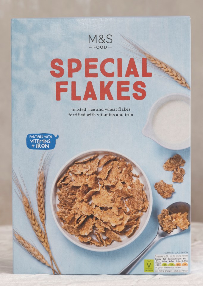 M&S' special flakes didn't blow me away when it came to flavour and texture