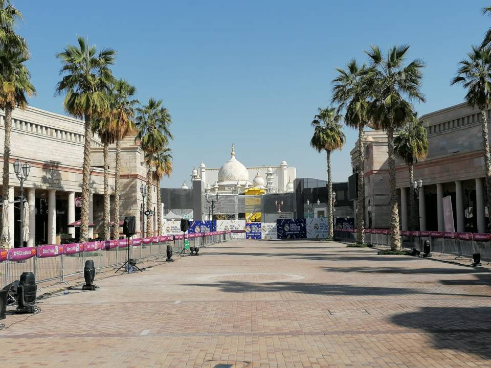 It is being constructed in Dubai, on the old site of the Bollywood theme park