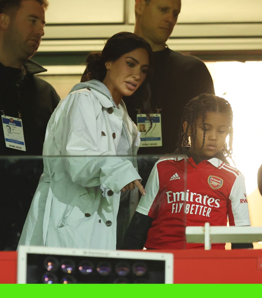 Fans blamed Kim and the Kardashian curse for dented Arsenal's Premier League hopes after she went to a match last season