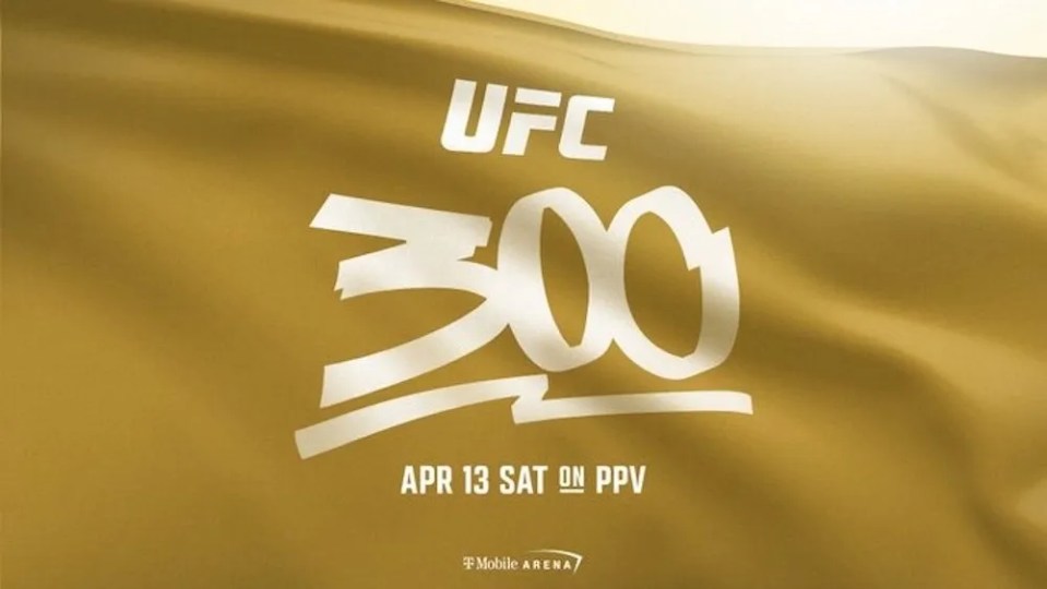 UFC 300 takes place at the T-Mobile Arena in Las Vegas this weekend