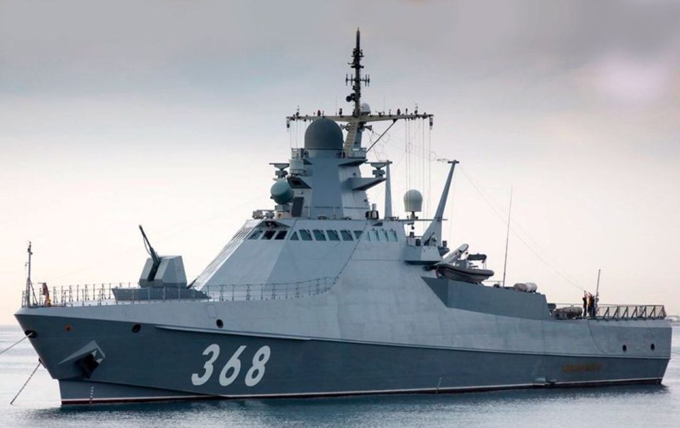 The Sergei Kotov is one of Putin's most modern warships