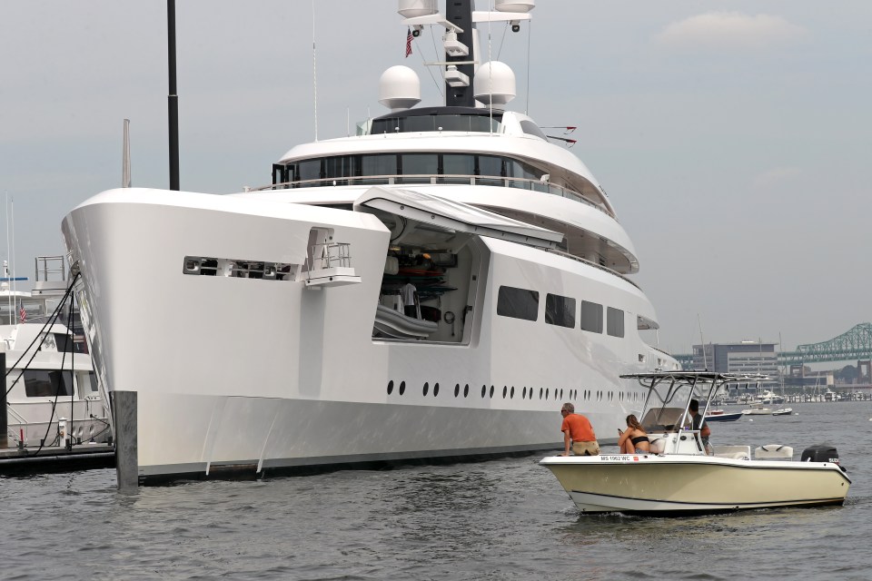 The superyacht is known as Vava II