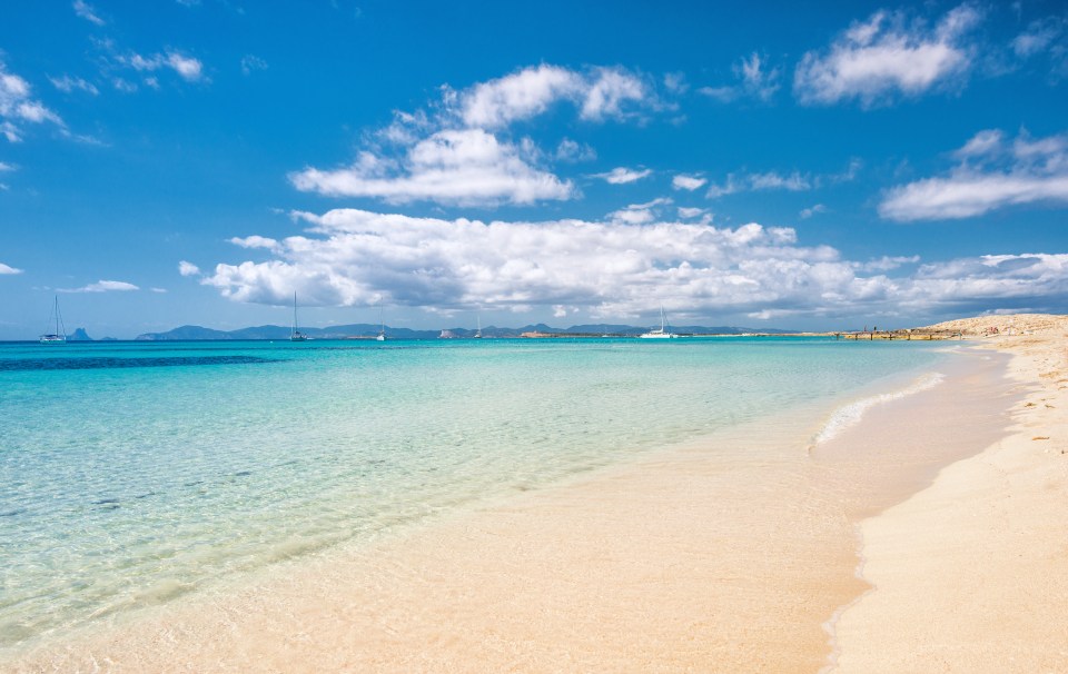 The beaches on Formentera are known for being quiet and secluded