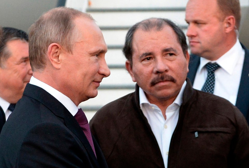 President of Nicaragua Daniel Ortega sent his congratulations to Putin