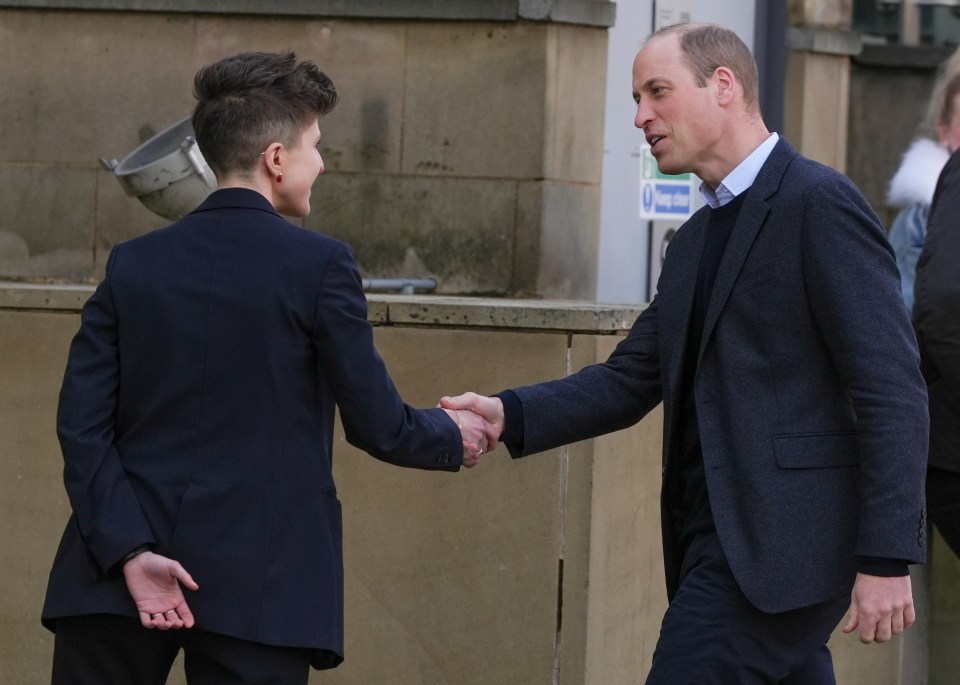 Wills was greeted warmly as he was seen for the first time since he and Kate were spotted on video