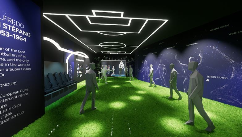 The theme park will also include exhibitions and a journey through the club’s history