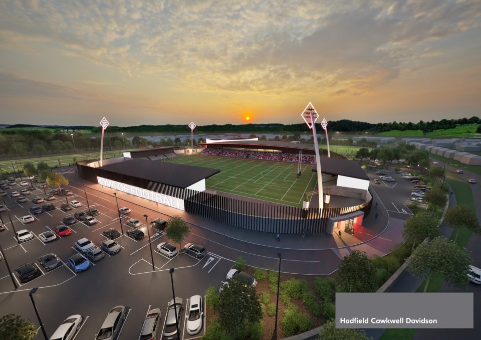 Sheffield FC have announced plans for a 5,000 seat stadium to be shared with Sheffield Eagles