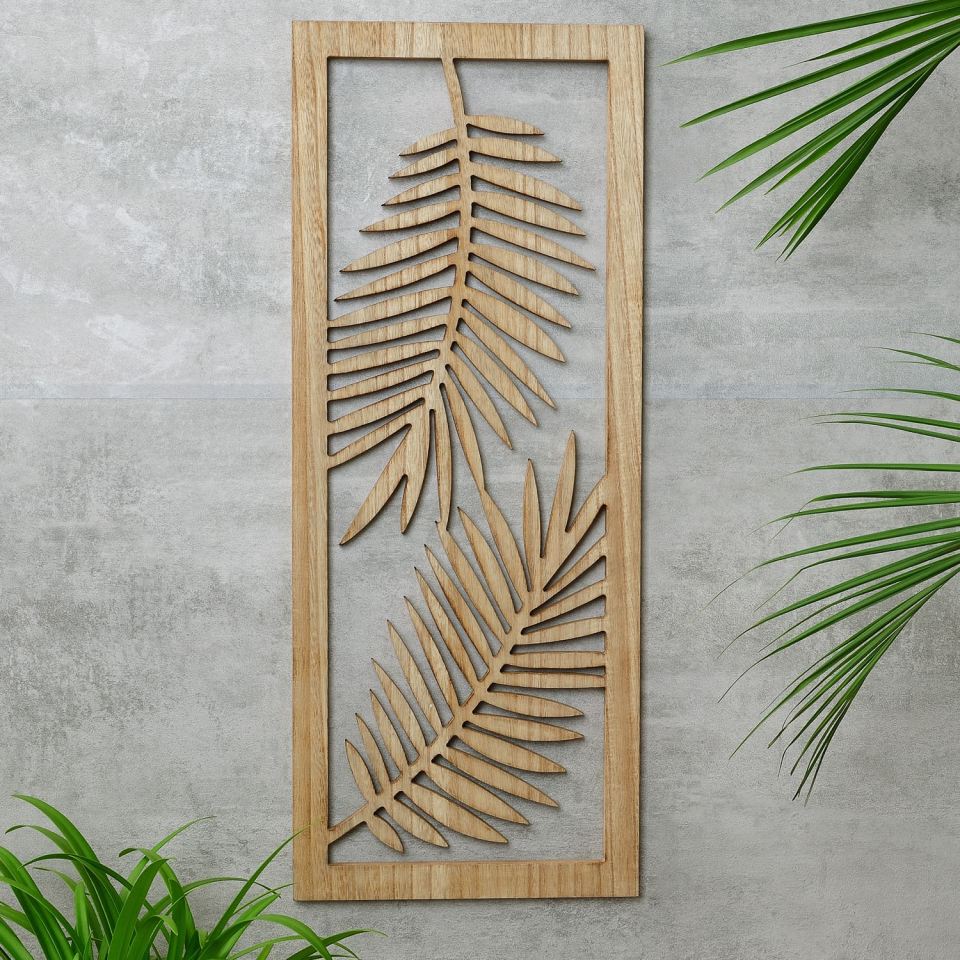 The 'Urban Nature Wooden Wall Art' retails at just £8