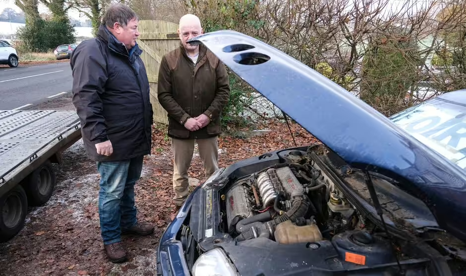 The owner said it had failed its MOT and needed some work before it was road-worthy again