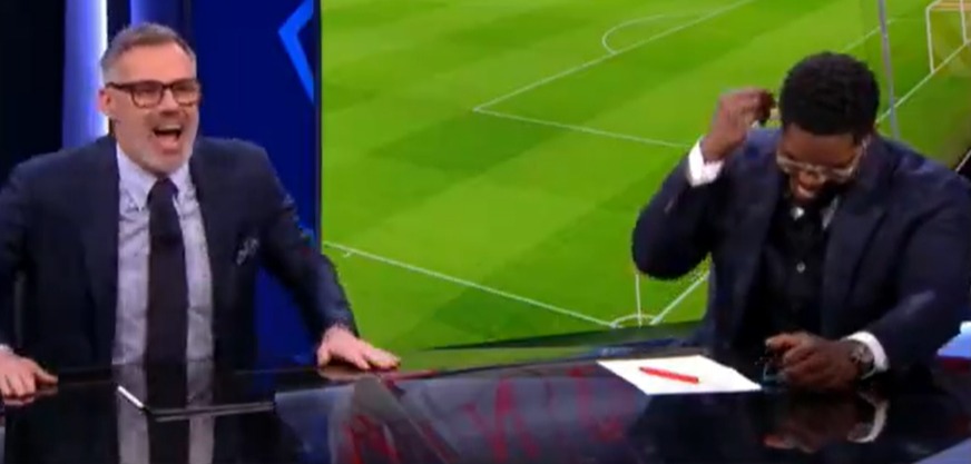 Carragher could not resist a cheeky joke at Reo-Coker's expense