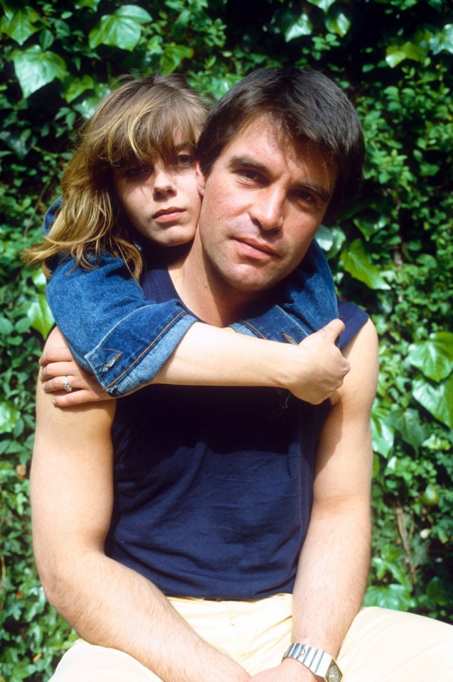 Oliver Tobias and Camilla Ravenshear, seen here in 1982,