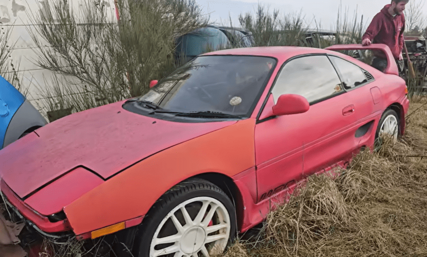 The MR2 was bought for parts