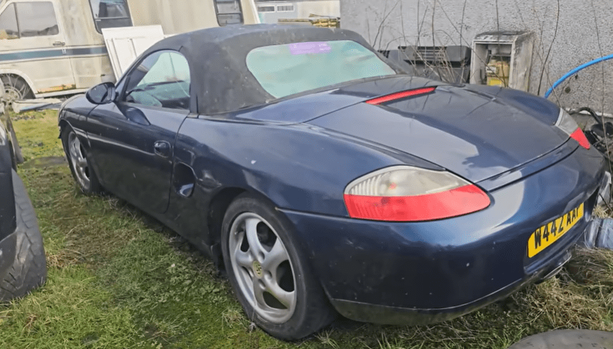 A sad old Porsche Boxster