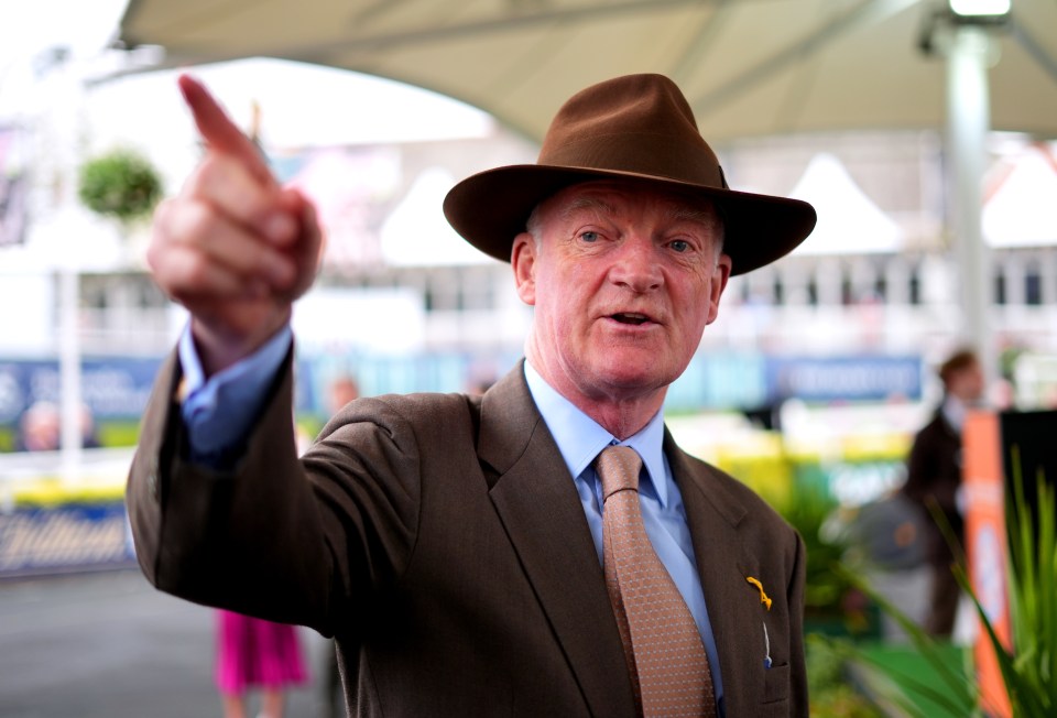 Willie Mullins is looking to claim the British trainers' title