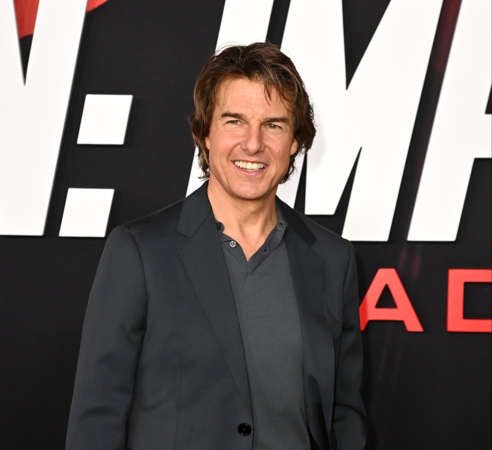 Tom Cruise was filming scenes from the new Mission Impossible movie in London