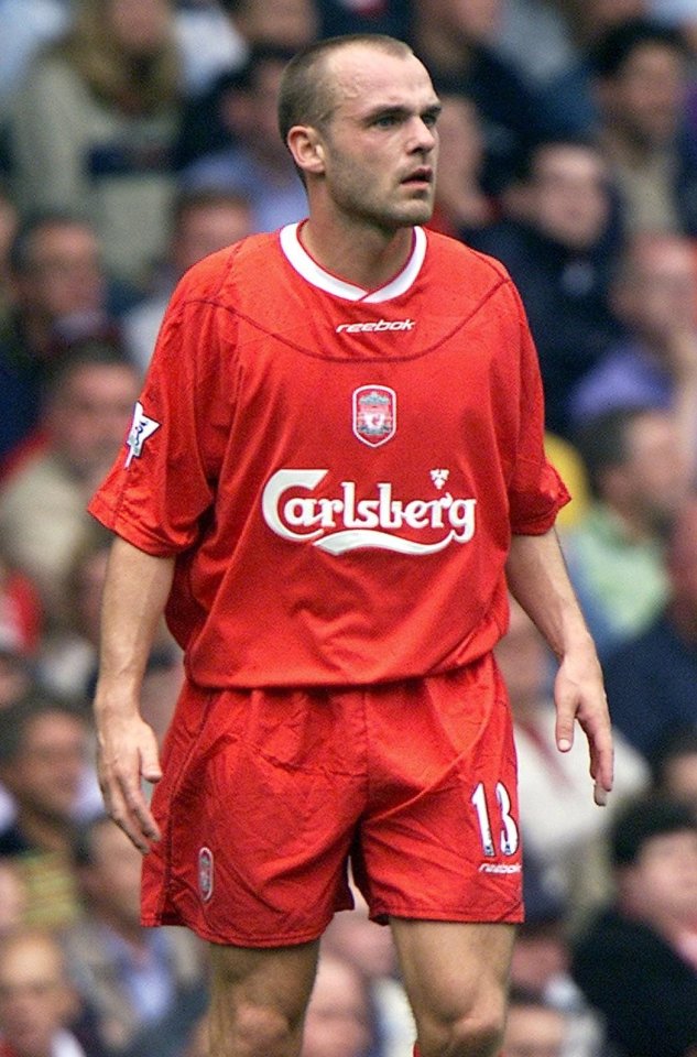 Murphy played for Liverpool between 1997 and 2004