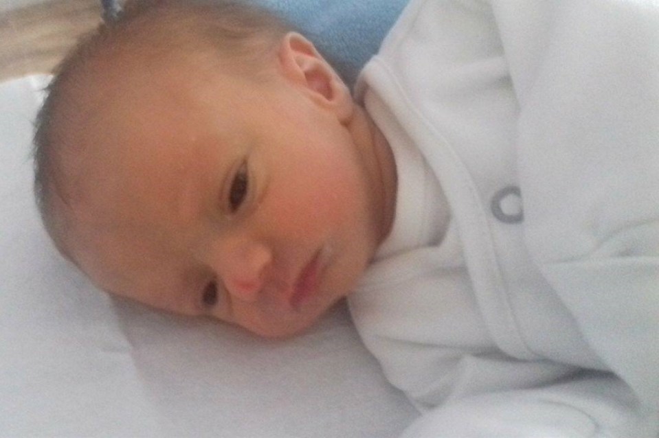 Baby Ollie died after his neck was broken by his dad