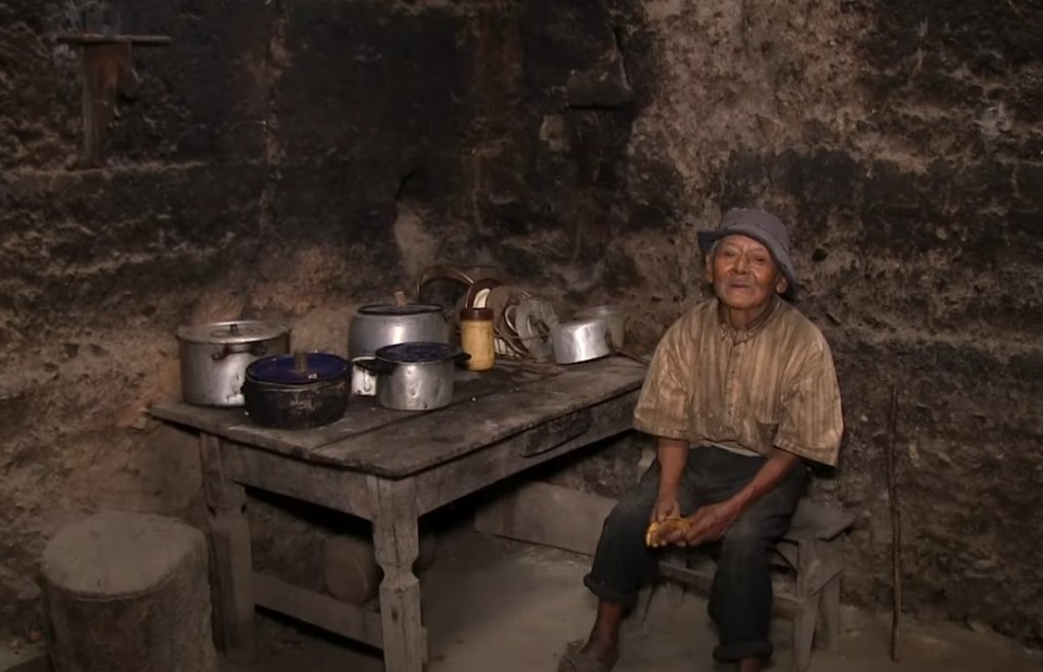 Marcelino puts his long life down to a healthy diet with lots of fruits and lamb meat