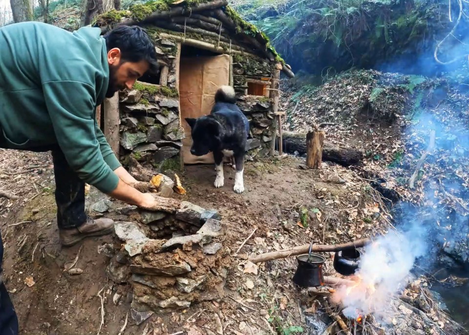 Hakan has spent 10 years living in the wild and doesn't want to return