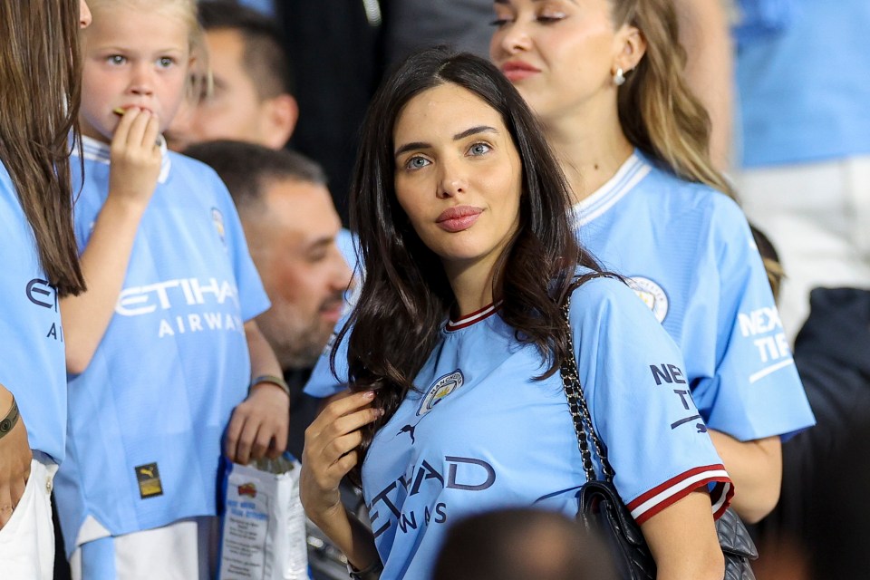 Sara supported Gundogan throughout his time at Man City