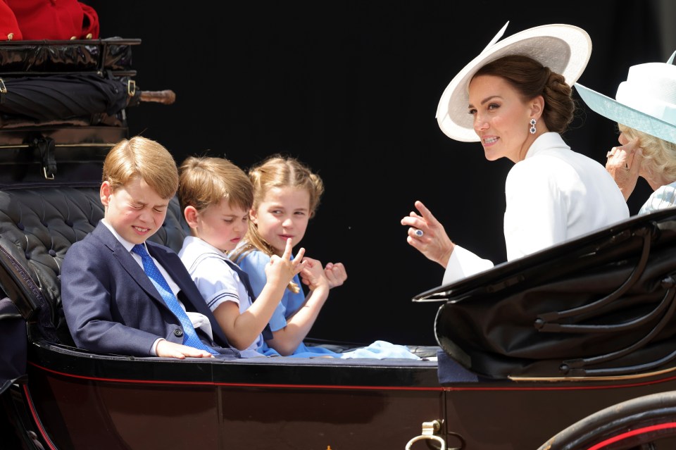 While some children are sent off to their bedrooms or to the naughty step when they misbehave, the royal couple have a different technique – the sofa chat