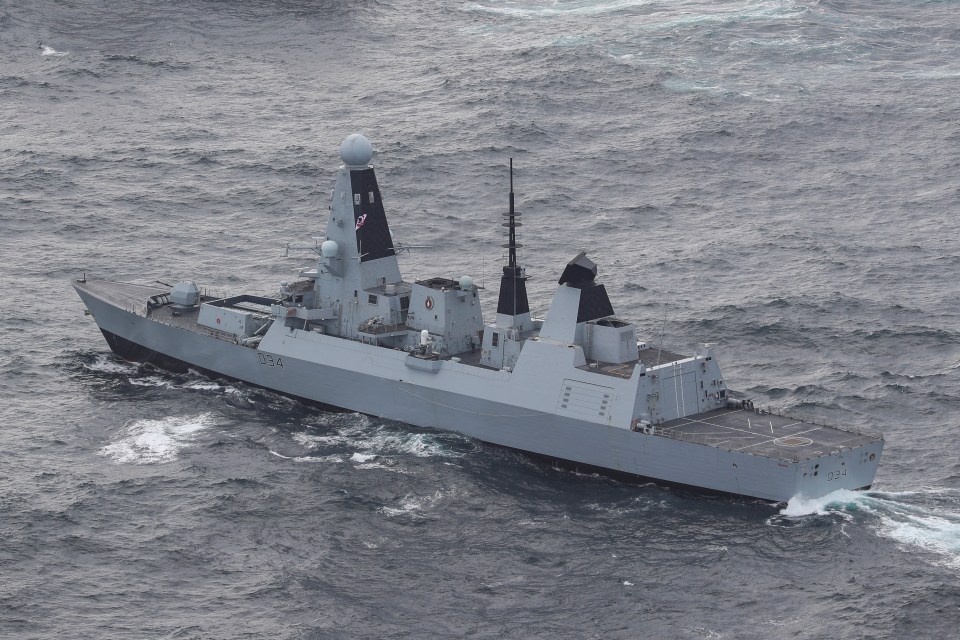 HMS Diamond's interception of the ballistic missile was the first by a Royal Navy warship since 1991, during the first Gulf War