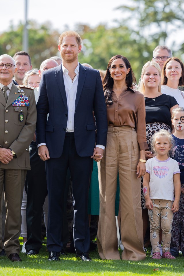 The couple also stood beside each other at a meeting with NATO representatives on the sidelines of the 6th Invictus Games in Duesseldorf, Germany in September last year