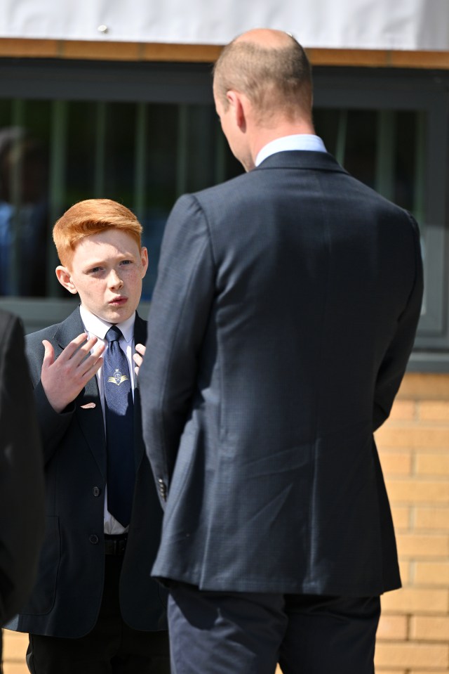 Freddie had shared a letter asking Wills to come to the school for World Mental Health Day last year