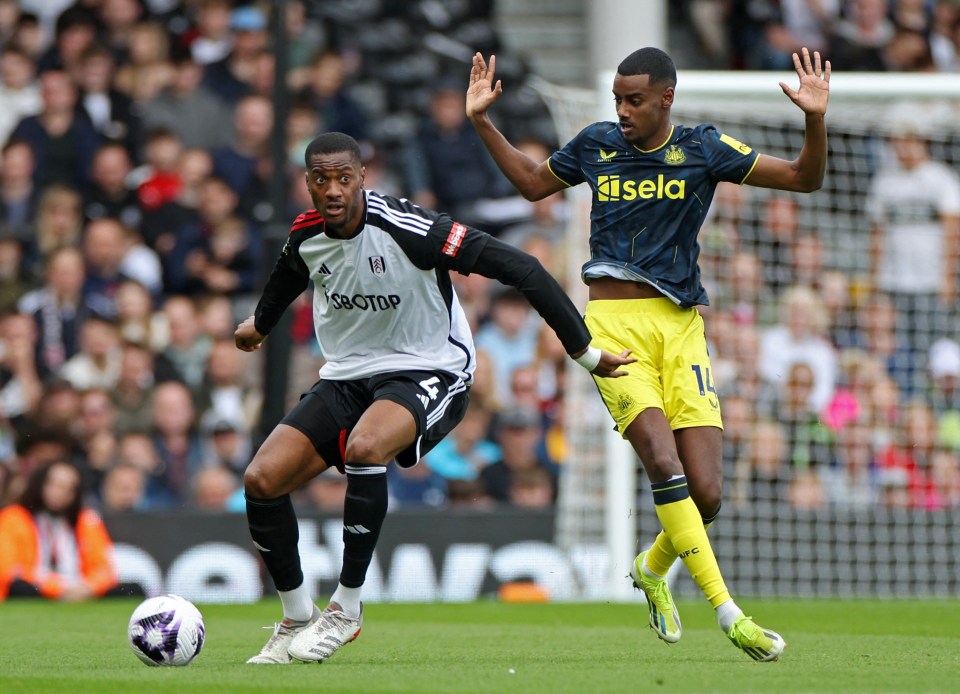 A gang struck just 48 hours before he played in the Toon’s 1-0 win at Fulham yesterday