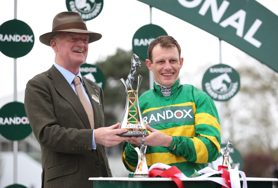 Willie Mullins and Paul Townend celebrate another big-race success