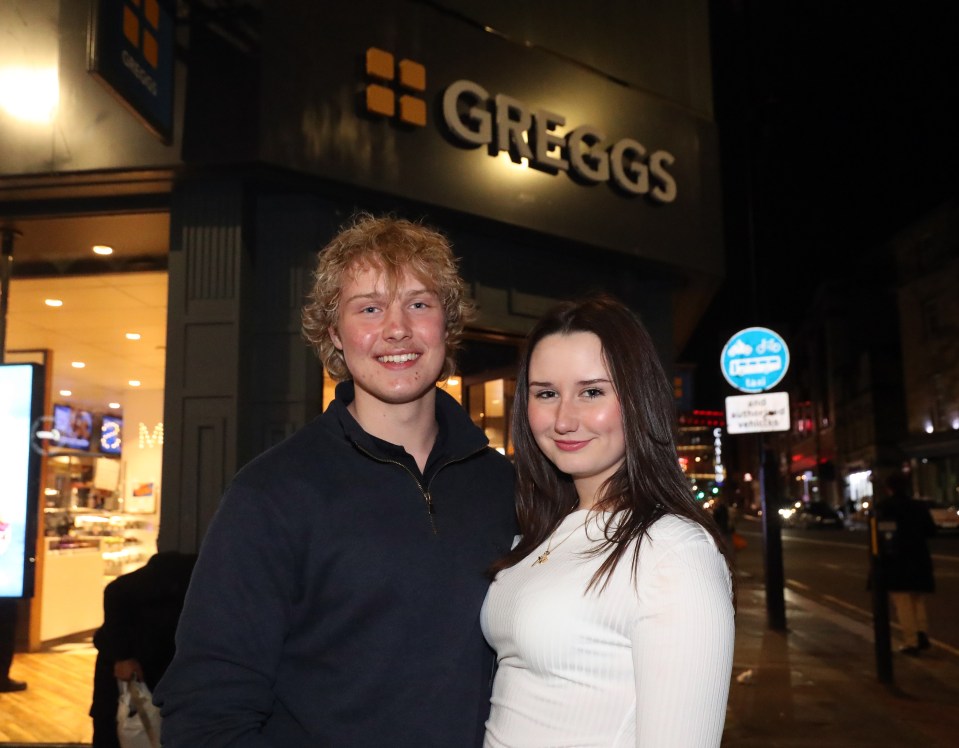 Cole Symington and Macey Sweet visited the bakery during their night out on Friday and said it's always kicking off