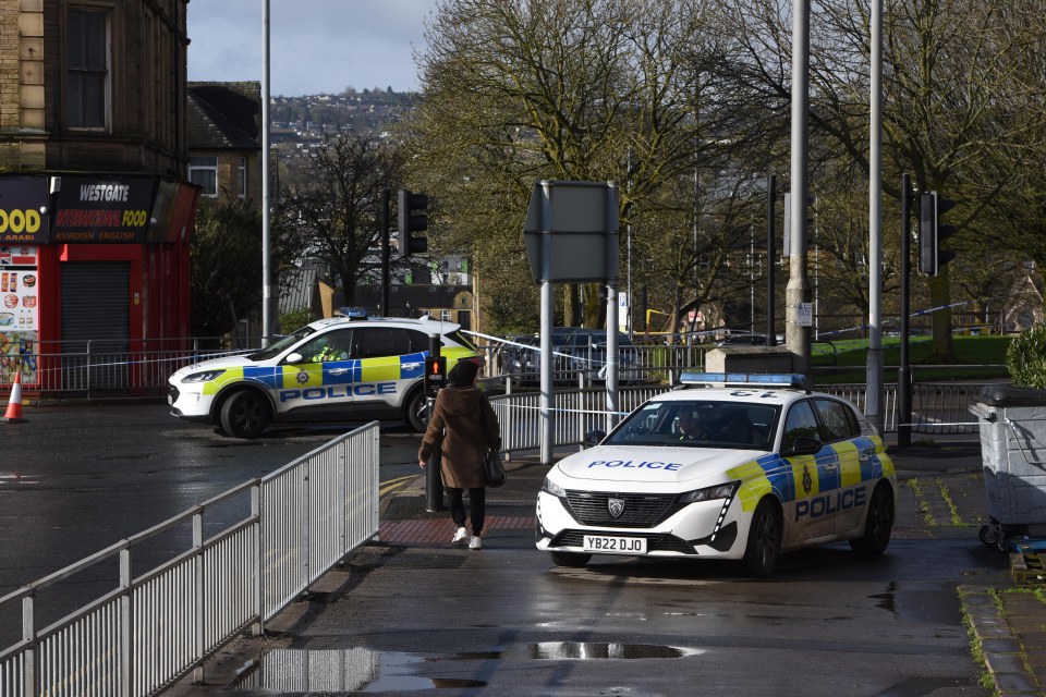 A young mum was knifed to death in Bradford on Saturday afternoon