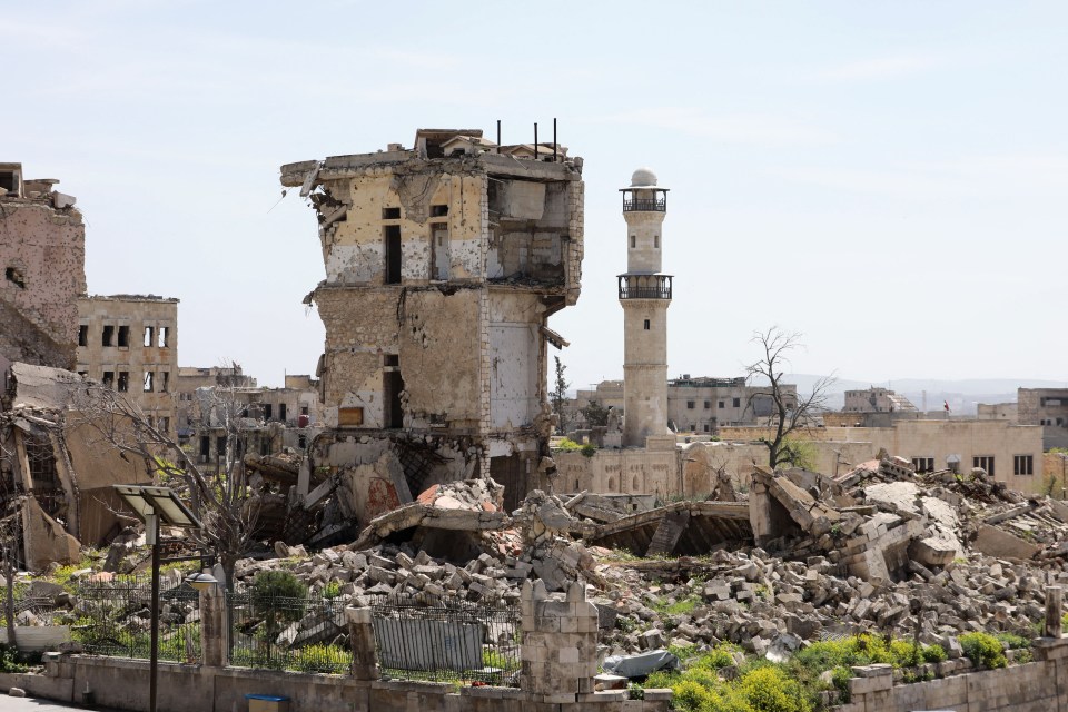 The city of Aleppo in Syria was flattened by Russian and Syrian government forces between 2012 and 2016