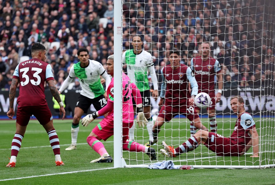 Alphonse Areola was credited with the own goal