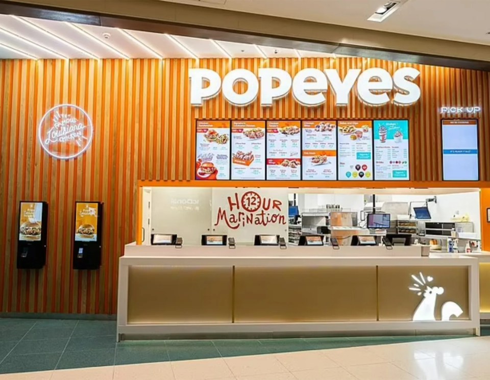 Popeyes hopes to bring 2000 new jobs to the UK this year