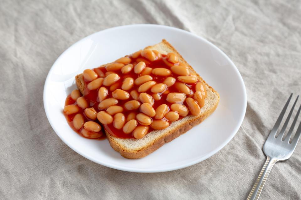 Beans on toast is good for you - even if from a tin