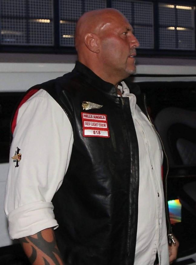 German Hells Angel Frank Hanebuth has been accused of extortion in Spain