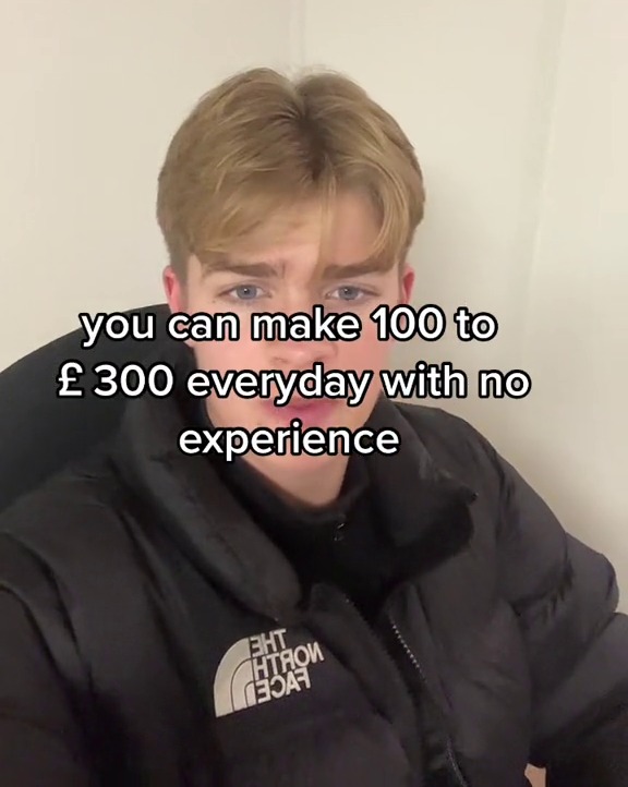 Influencer Will King revealed how he had made up to £300 per day from the side hustle