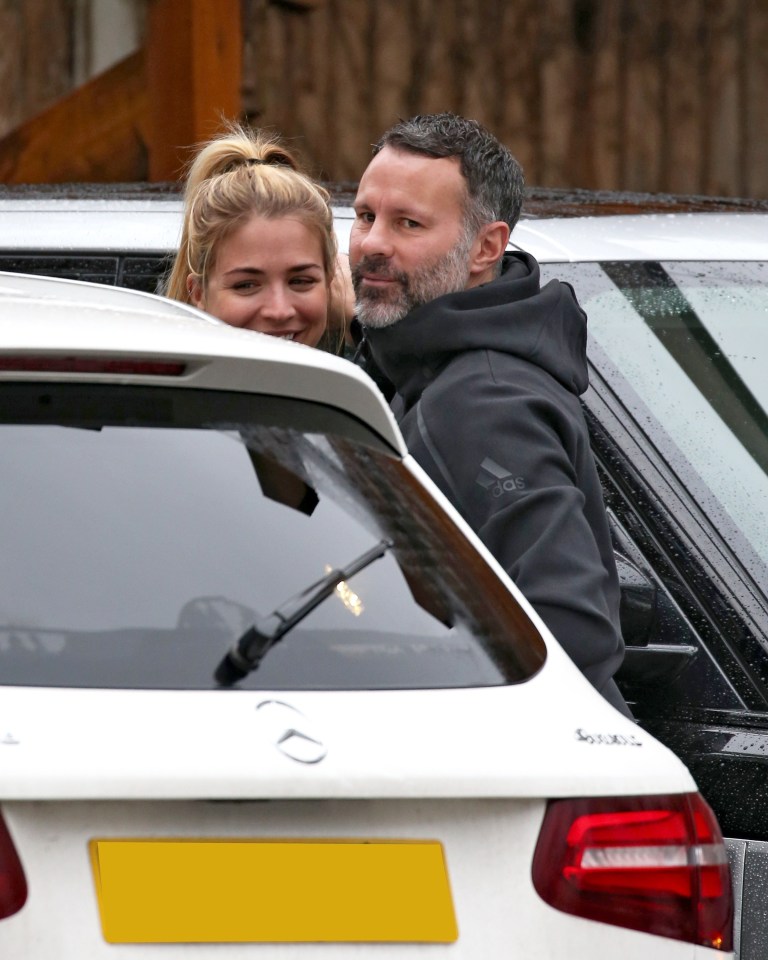 Gemma Atkinson and Giggs were rumoured to be together, but insisted they were just pals