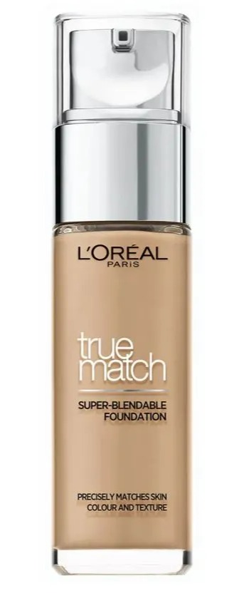 l' oreal true match super blendable foundation is a foundation that matches skin color and texture .