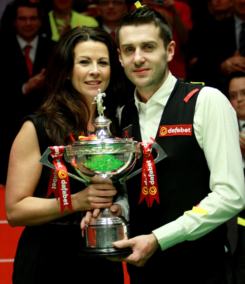 Mark Selby’s wife Vikki was diagnosed with breast cancer last year