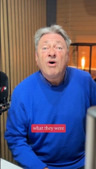 Alan Titchmarsh has spoken out about the censorship incident