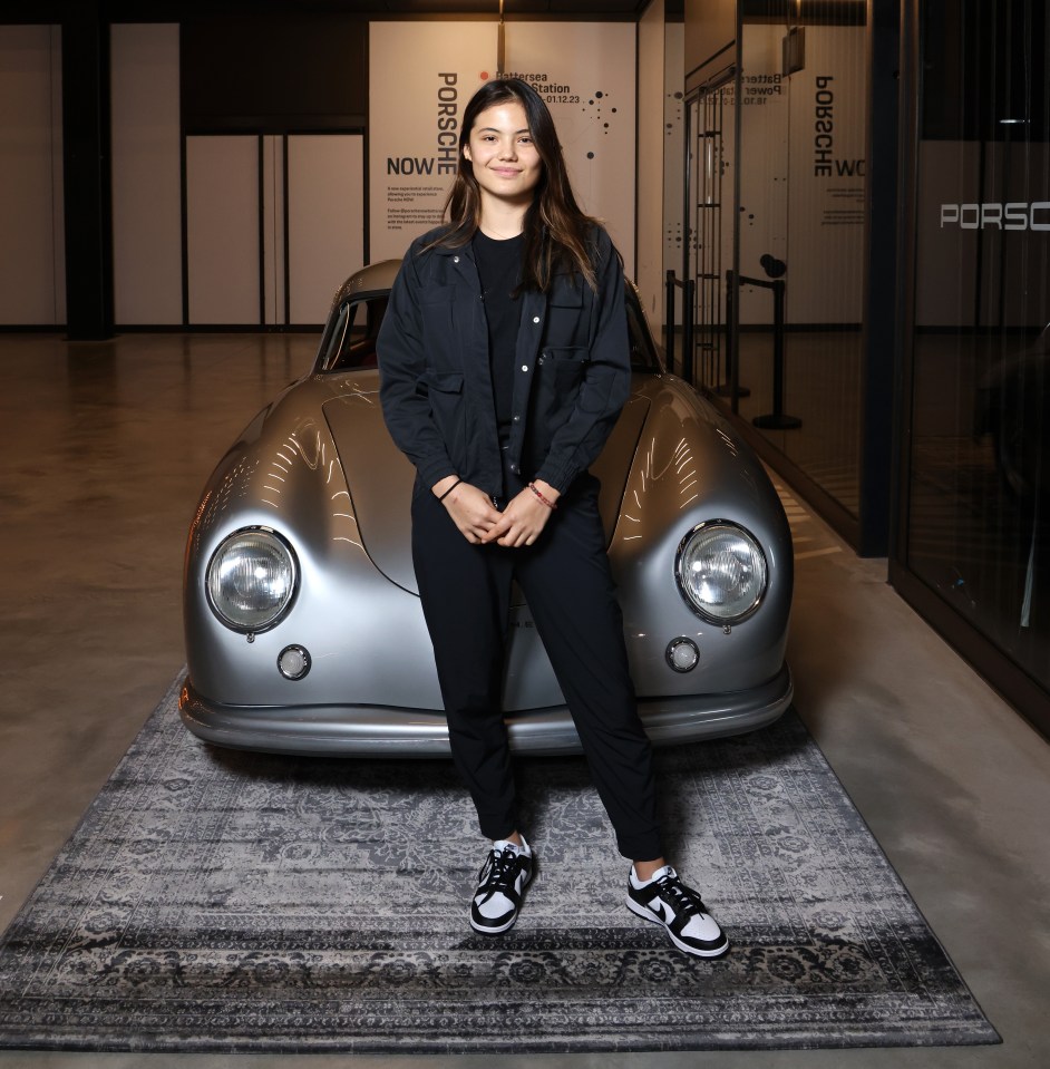 Emma is a Porsche brand ambassador