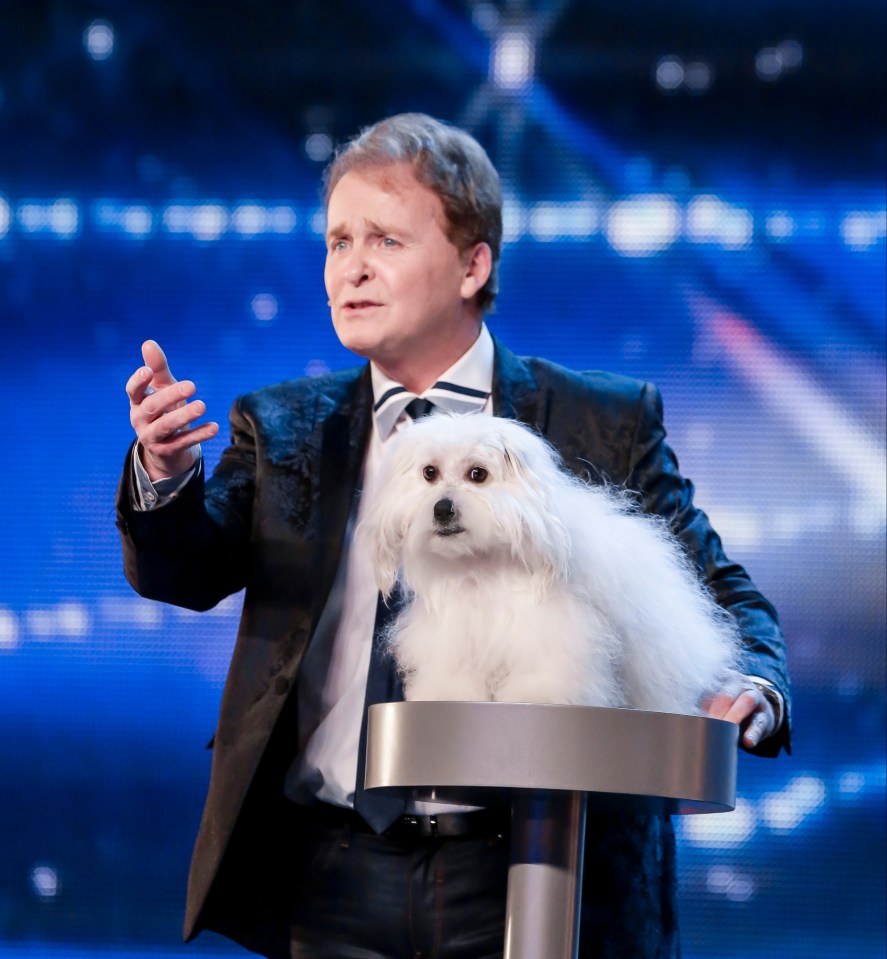 Marc Metral decided to try his chances in the UK with his dog Miss Wendy