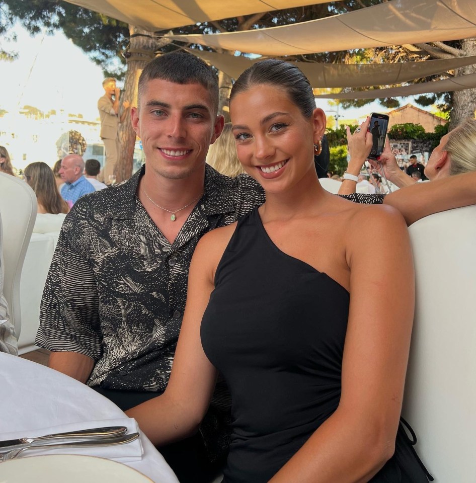 Kai Havertz and Sophie are childhood sweethearts