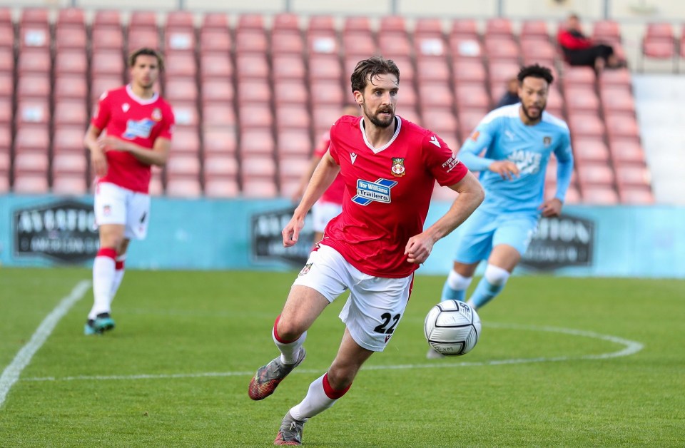 Fiacre Kelleher spent one year at Wrexham