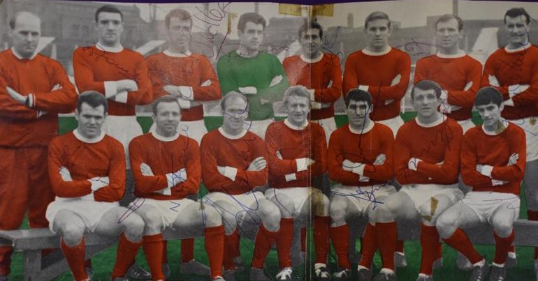 This signed team photo from 1974 could go for around £700