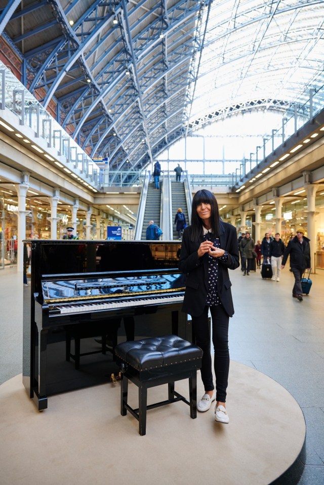 Claudia Winkleman on The Piano