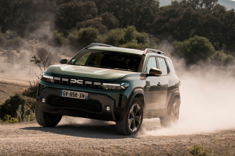 The new Dacia is kinder to the planet with those wheel arches made from 20 per cent recycled plastics