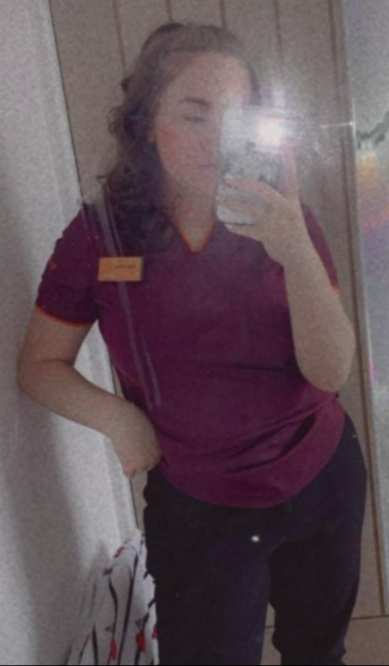 Working in a superstore Sainsbury's in West Sussex, Courtney once had a fish thrown at her by a disgruntled shopper